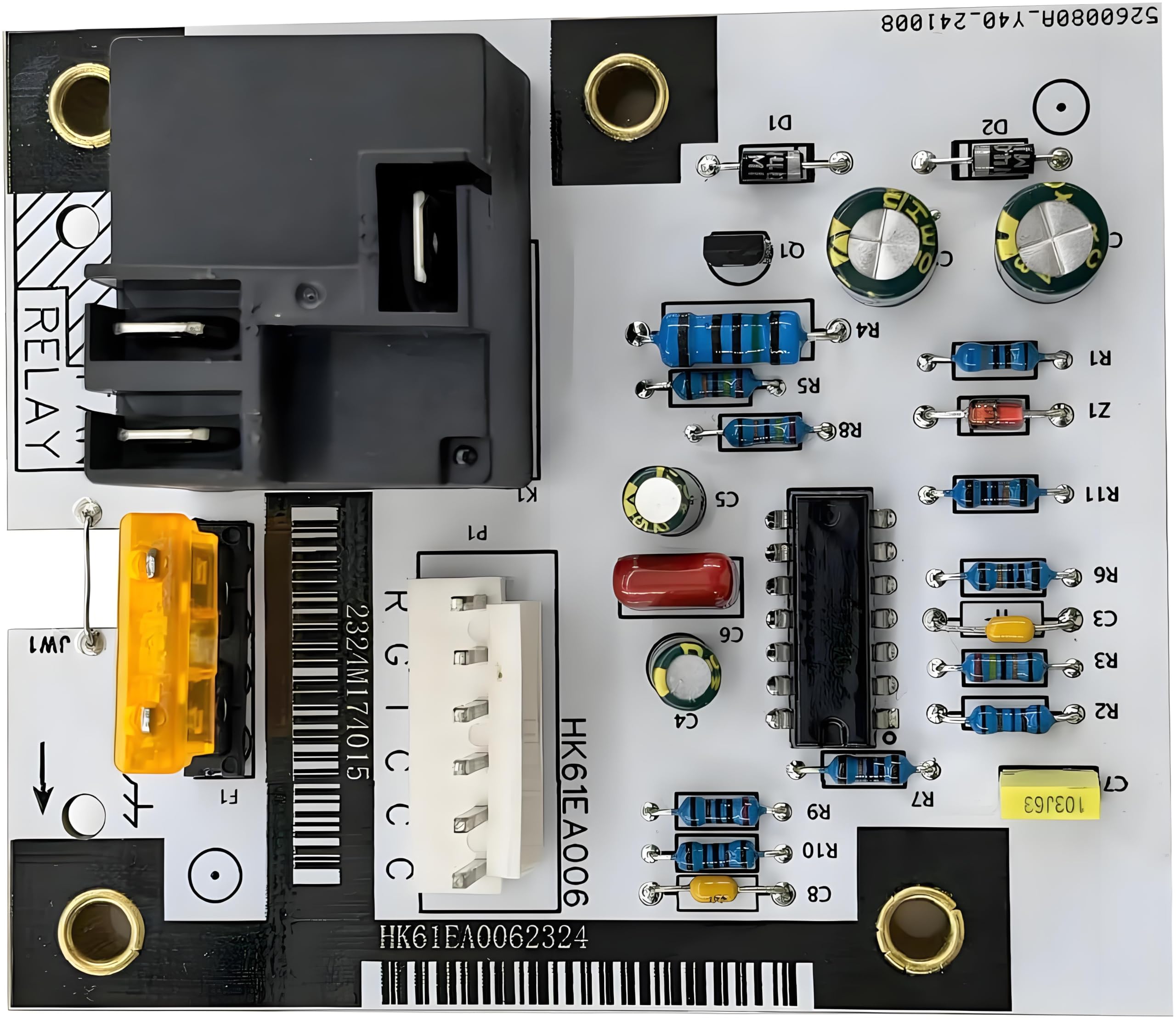HK61EA006 Replacement for HVAC Fan Blower Control Circuit Board with Time Delay Relay Replace 1171734 103972 122621 CEPL130541-01