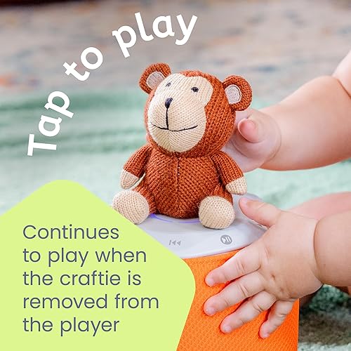 Miniatura 2 de Storypod Craftie - Personaje de hilo de audio - Manu Monkey - Canciones clÃ¡sicas para cantar para niÃ±os, niÃ±os pequeÃ±os, niÃ±os mayores de 3