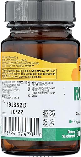 Miniatura 5 de Country Life - Rutina 500 mg - 50 tabletas