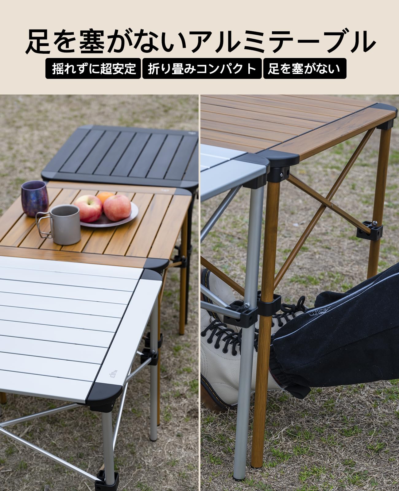 【色: S-41X41X40】iClimb アィクライム アウトドア テーブル Amazon.co.jp: 【iClimb (アィクライム)】 アウトドアテーブル