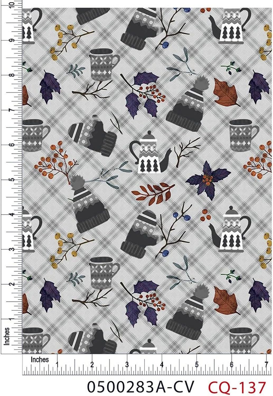 100% Combed Cotton Printed Quilting Fabric by The Yard – Soft & Breathable | Perfect for Quilts, Clothing, Accessories, Blankets, Home Decor, Crafts & DIY