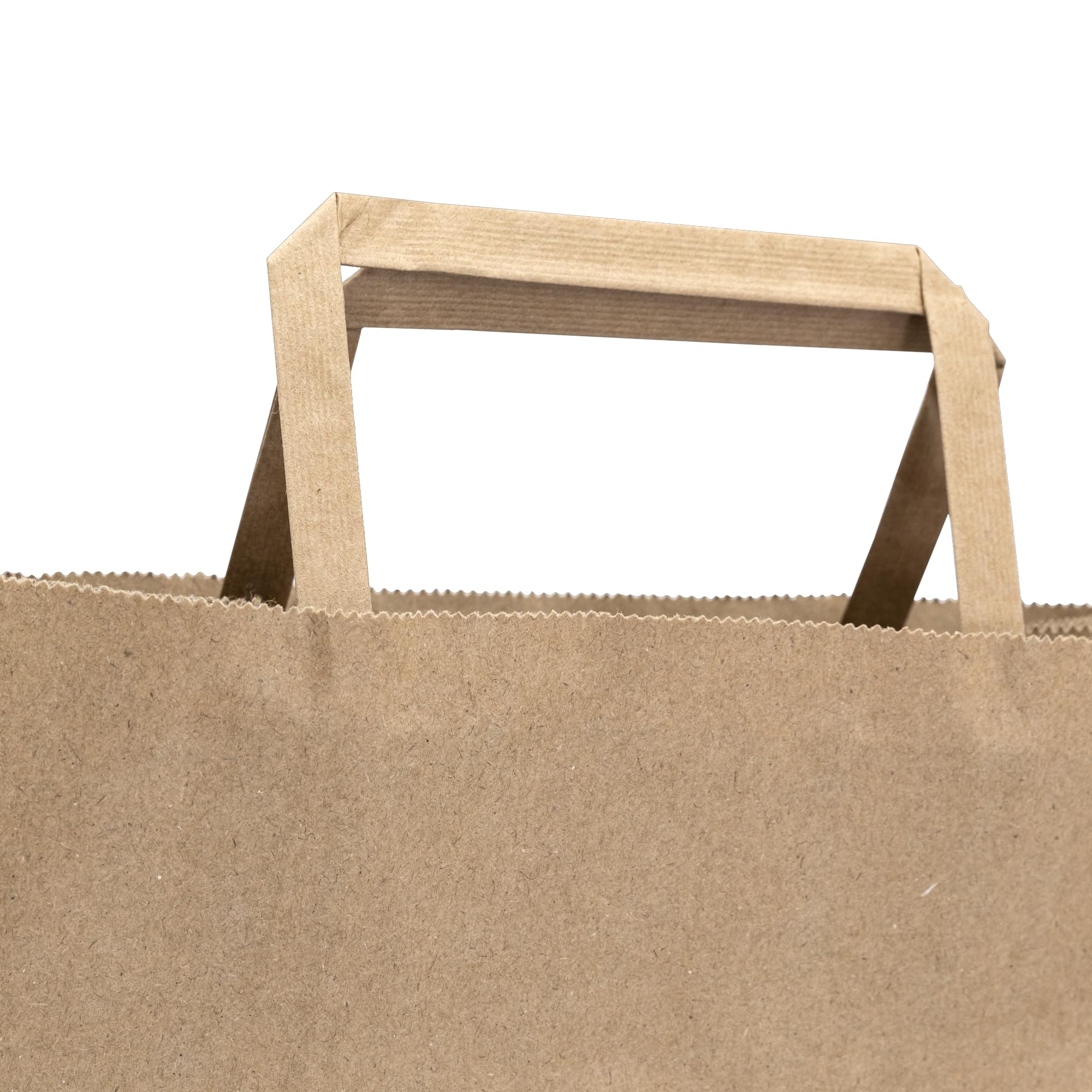 Idena 50064-200 - Sacs en papier avec anse, 200 pièces, 32 x 16 x 45 cm, Sacs cadeaux en papier kraft