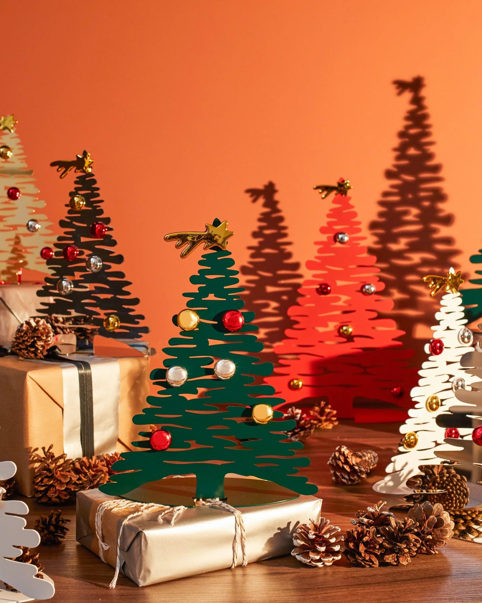 Alessi AMJ13 15 Décoration de Noël, Argent, Taille Unique