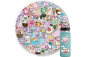 Aesthetic Coconut Girl Stickers for Personalized Style