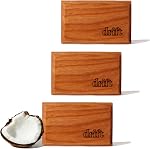Drift Voiture Air Kit de démarrage de fraicheur - Désodorisant en bois - Détecteur d'odeur de véhicule - Diffuseur automatique Scent - Refroidissement de la voiture longue durée, Noir, 1.06 Ounce (paquet 1)