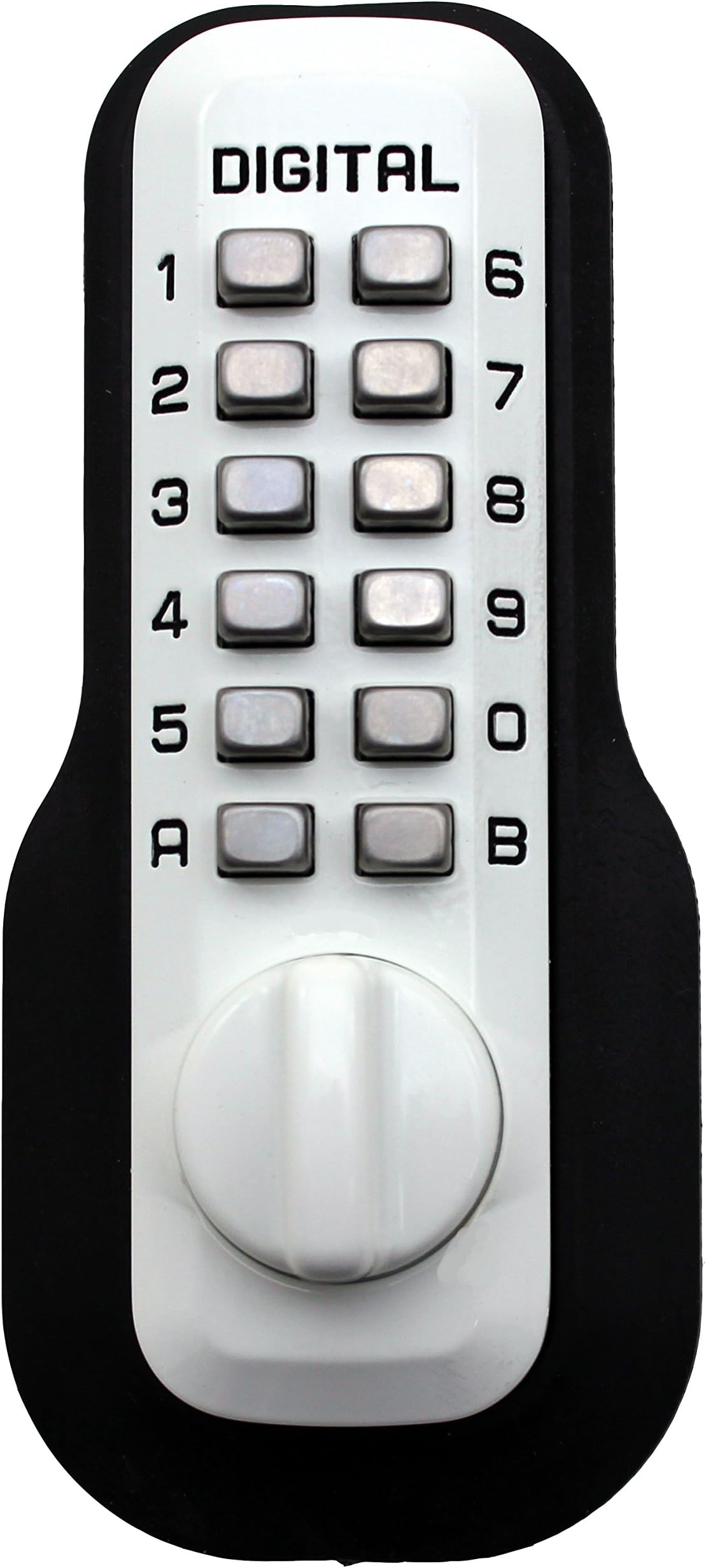 Digital Door Lock M210 Mechanical Keyless Deadbolt, White