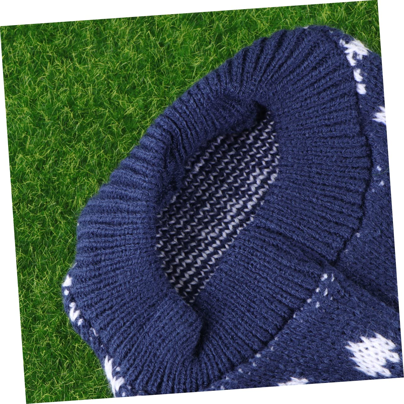 BESPORTBLE 3pièces Pull De pour Chiens Petits Vêtement Hiver pour Chiens Manteau avec Motifs De Et Rennes Bleu