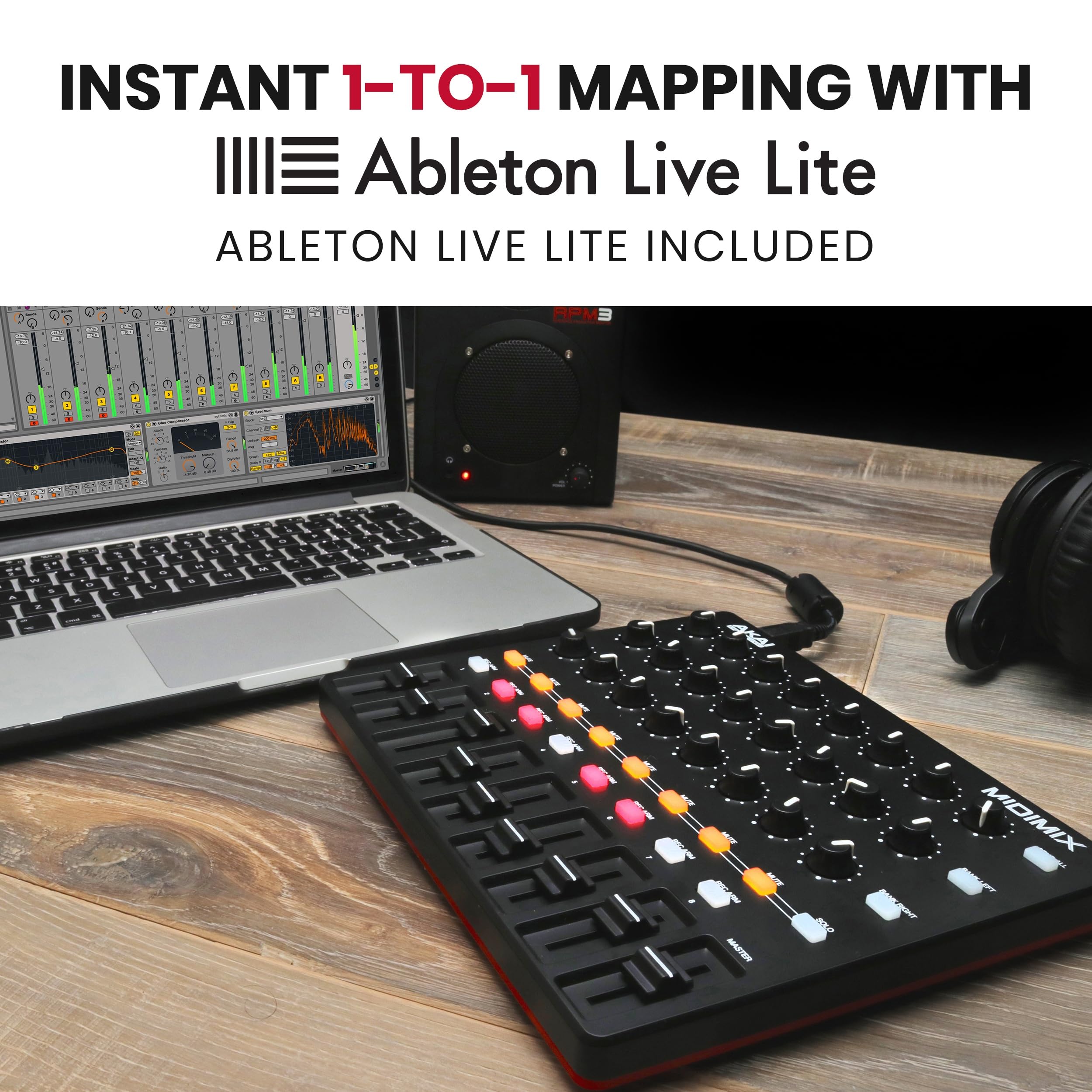 Akai Professional MIDIMix MIDI Mixing Desk & DAW Controller