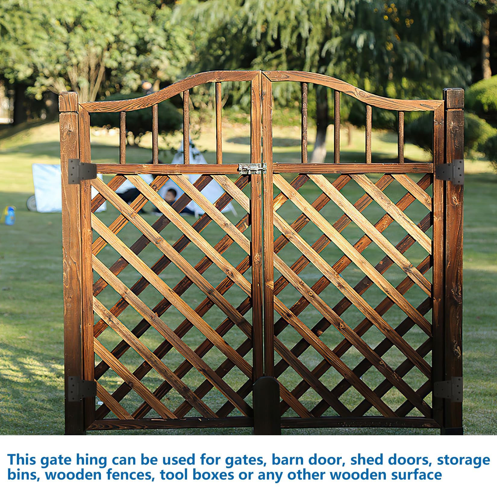 4x Schwerlastscharniere Edelstahl 100x73x2mm - Kugellager Scharniere Für Türen & Tore