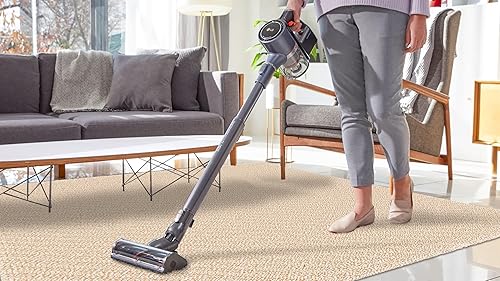 Miniatura 6 de KOZYFLY Alfombras bohemias para sala de estar, alfombra lavable de 5 x 7 pies, para dormitorio, alfombra grande con parte trasera de goma, alfombra