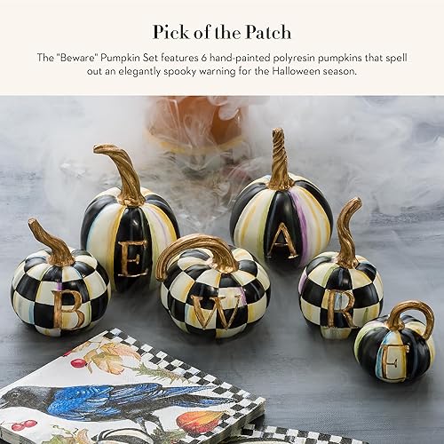 Miniatura 2 de MacKenzie-Childs - Calabaza decorativa de otoño