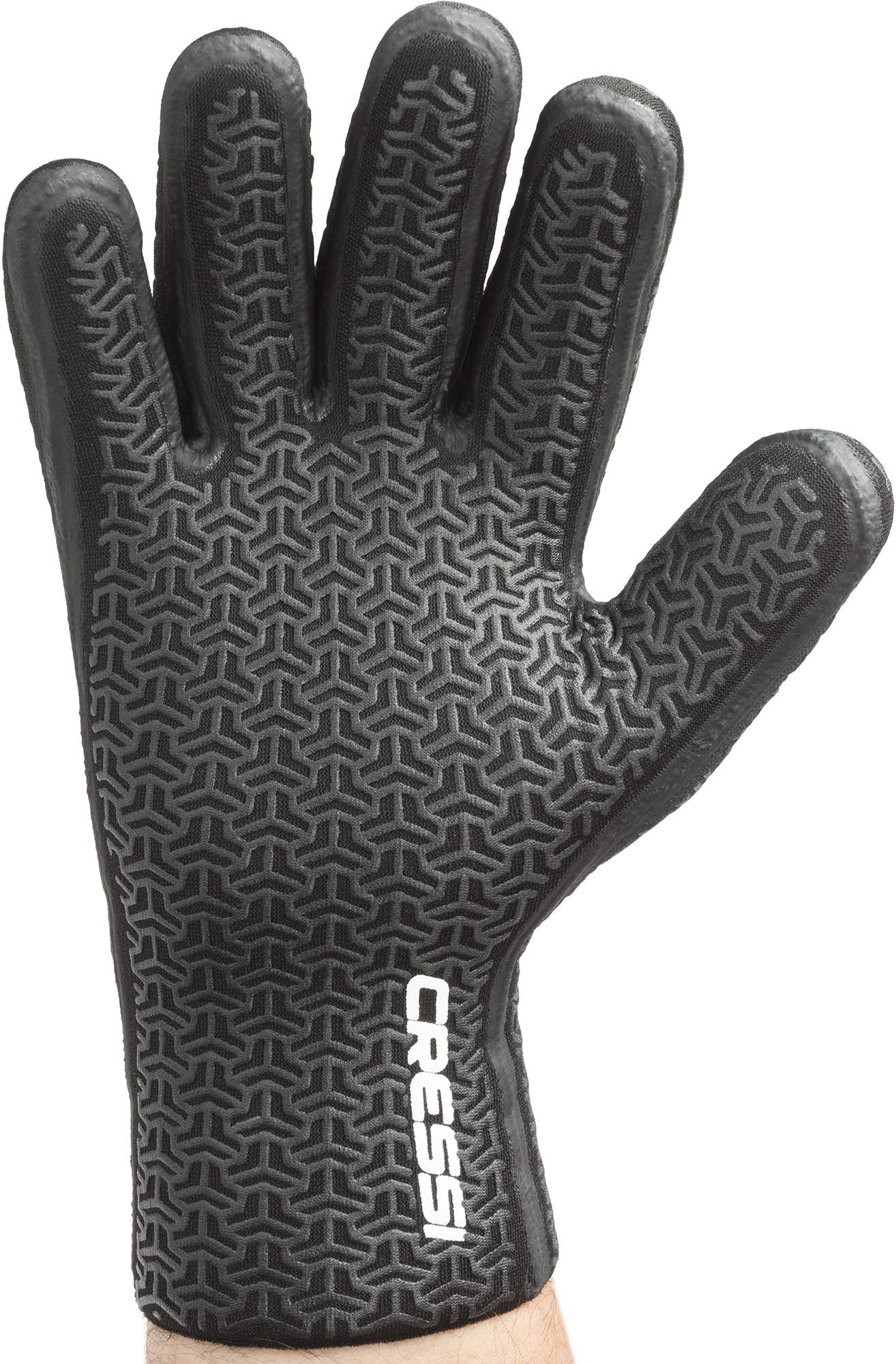 Cressi Gotland Liquid Seal 3/5mm Guanti Immersione con Cuciture Sigillate da Strato Polimero, Neoprene Grigio Scuro 3 o 5mm, Unisex Adulto