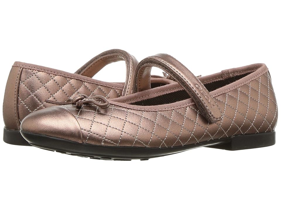 

Geox Kids Jr Plie 45 (Little Kid/Big Kid) (Rose Smoke) Girl's Shoes