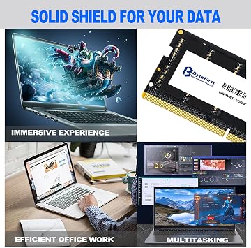 DDR5 RAM 16GB 4800MHz PC5-38400 CL40 1.1V SODIMM 262-Pin Laptop/Notebook RAM Memory Modules