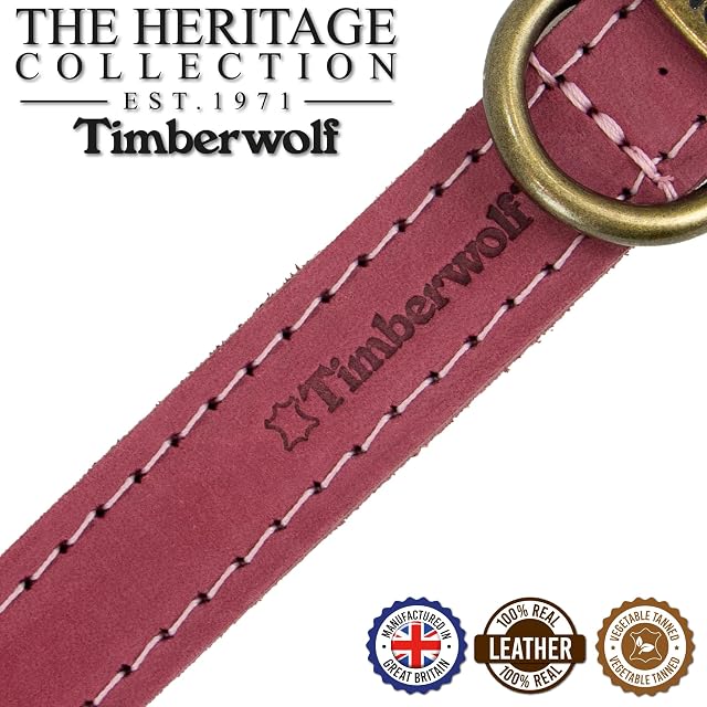 Foto 4 de 7 de Ancol Timberwolf - Collar de Perro de Cuero de Primera Calidad, Accesorio cómodo y Duradero…