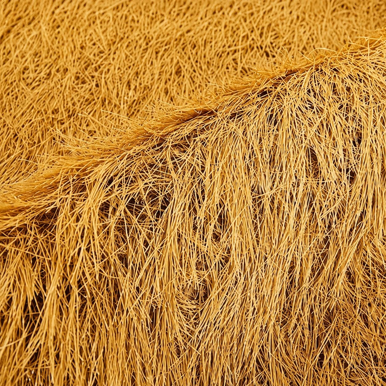 GrecoShop Copertura in Paglia Sintetica 1x10 m per Tetti, Gazebi e Ombrelloni Tropicali, Resistente agli Agenti Atmosferici e ai Raggi UV, Effetto Naturale Realistico per Esterni e Giardini