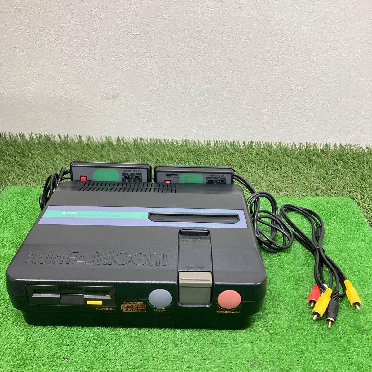 任天堂 - 限定値下げ中！　ツインファミコン　後期型　AN-505-BK 修理済み 限定値下げ中！ ツインファミコン 後期型 AN-505-BK 修理済み