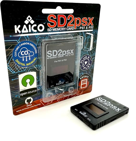 Kaico SD2PSX Gen2 Memory Card, 8GB MicroSD