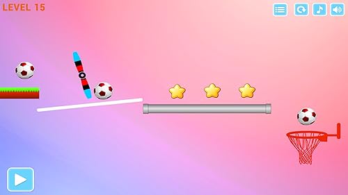 Draw the FootBall Line 3d - Physics Drawing Game