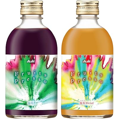 Fruits Presso 2種アソートセット 300ml×2本[希釈用][葡萄][鳳梨]