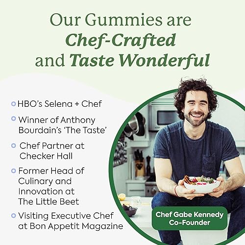 Miniatura 6 de Plant People WonderSleep - Suplemento de gomitas de hongos mini con súper hongos Reishi, azafrán, sabor a saúco silvestre, sin azúcar, apto para