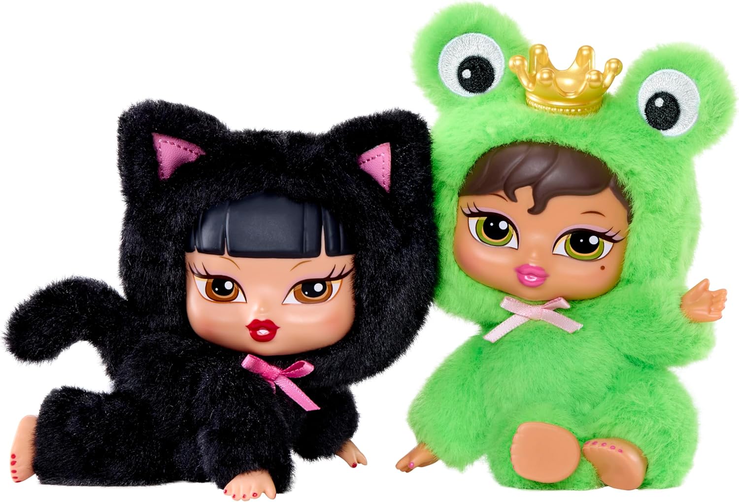 Bratz Bratziez Iconz Series Plush Blind Box with Charm Clip and Accessory, Collectible Characters