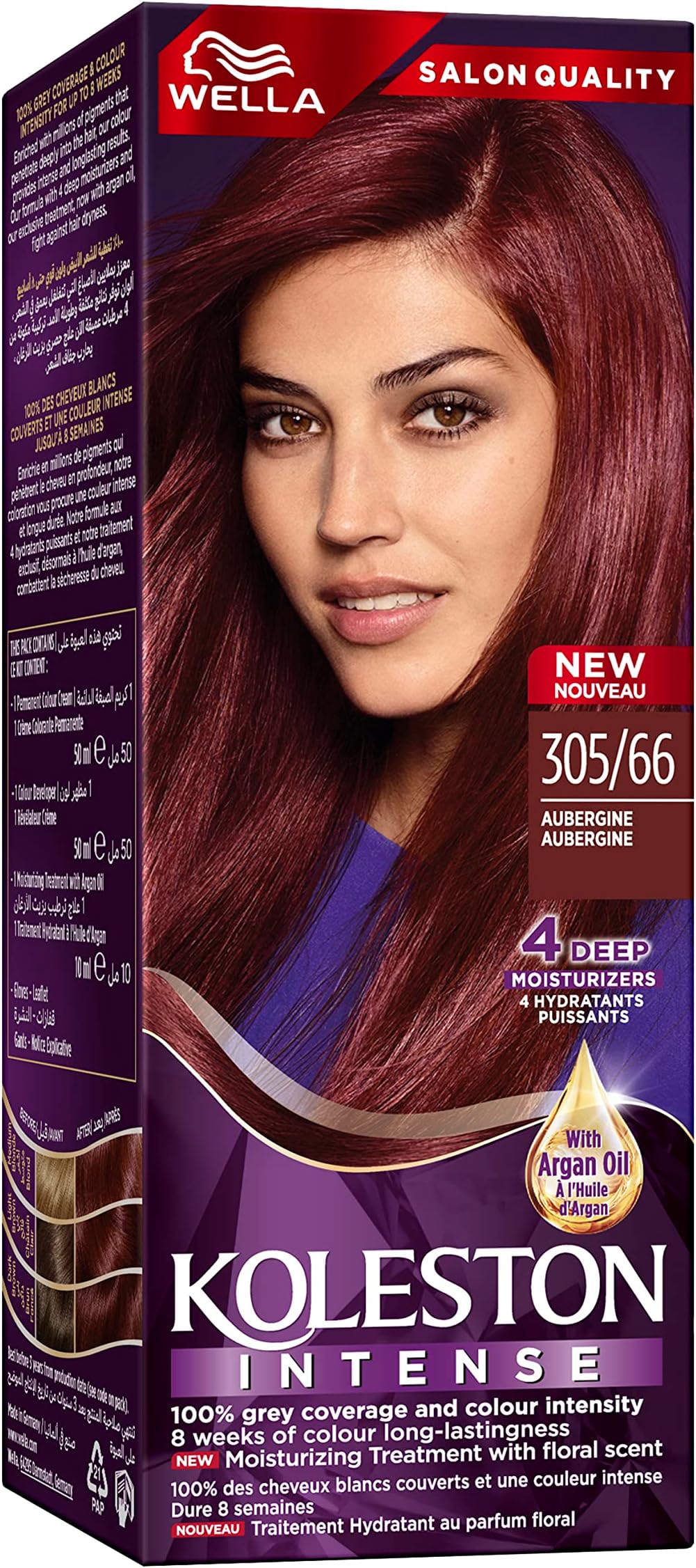 KOLESTON INTENSE SEMIKIT 305/66 AUBERGINE