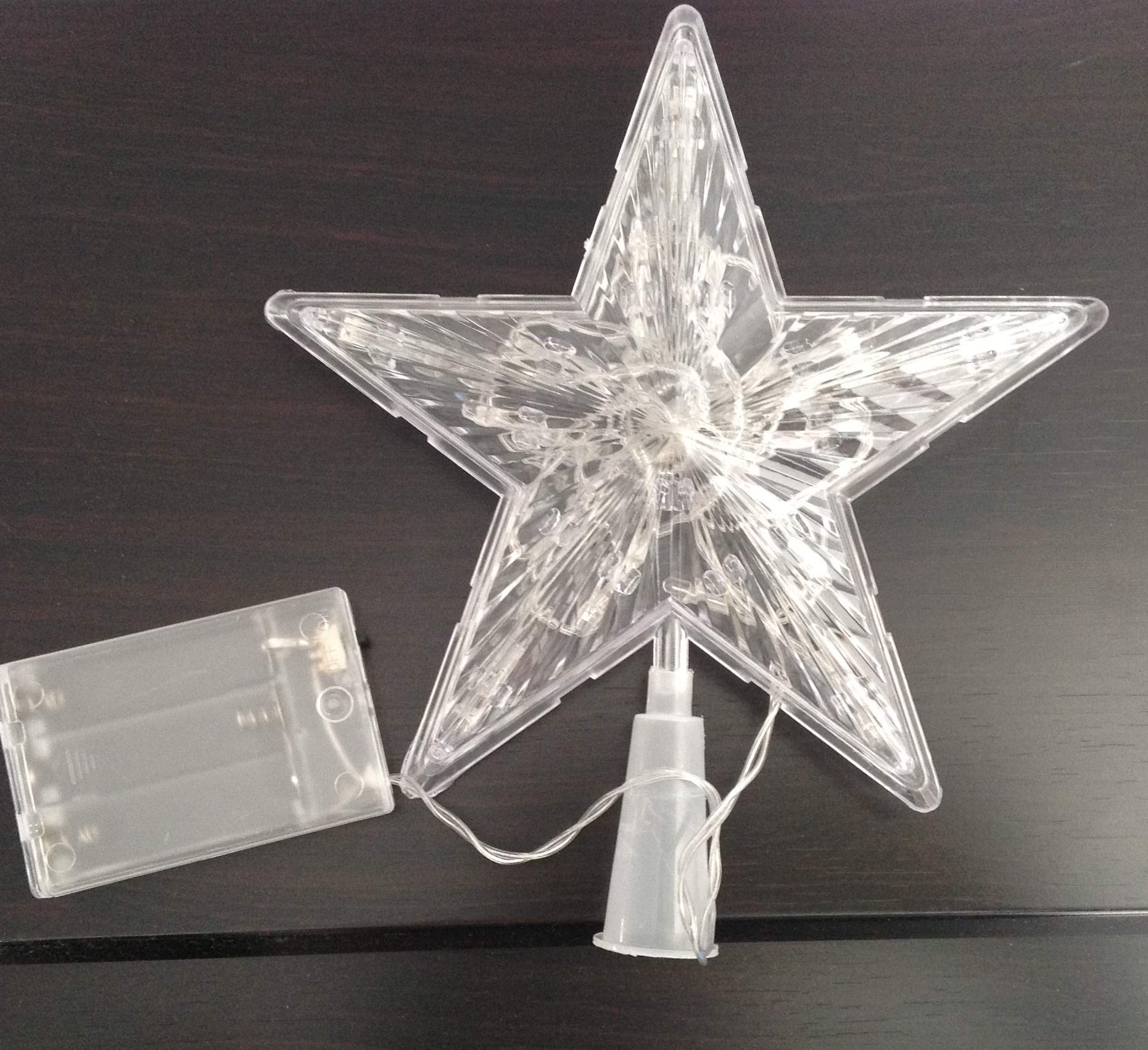 Estrella con luz de led,luz árbol Superior (HC Enterprise-S012)