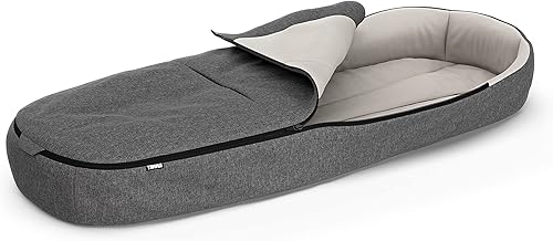 Miniatura 4 de Thule Stroller Footmuff Azul medio,Gris Melange,Beige suave,Negro (Black New),Gris Melange Nuevo,https://www.amazon.com/dp/undefined