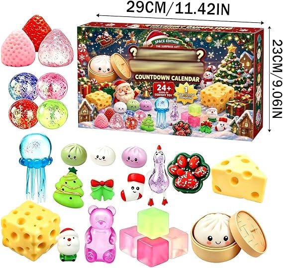 Christmas Squishy Advent Calendar 2026 (C&02)