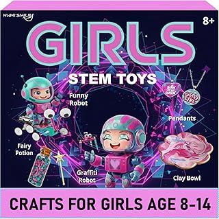 DIY Girls STEM Toys Arts and Crafts for Girls Ages 8-12-14 Teens, Best Kids Craft Kits & Fun Birthday Gift