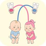 Toilet Rush 3D - Draw Puzzle Game