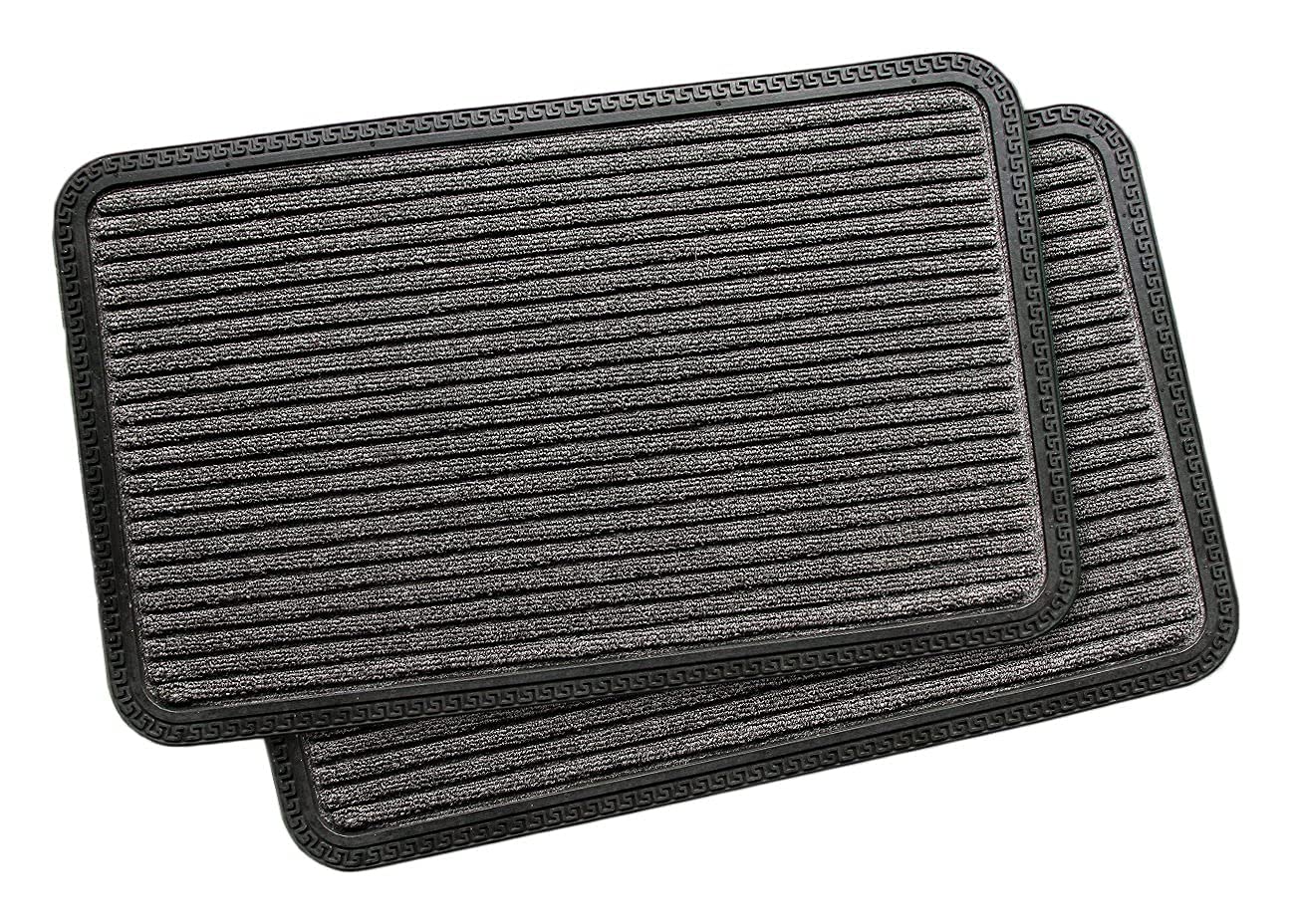 Onlymat 4 Seasons Polypropylene Mat - 40x60cm, Grey and Black, Pack of 2 (B07D5F6VVQ) Amazon Price History, Amazon Price Tracker