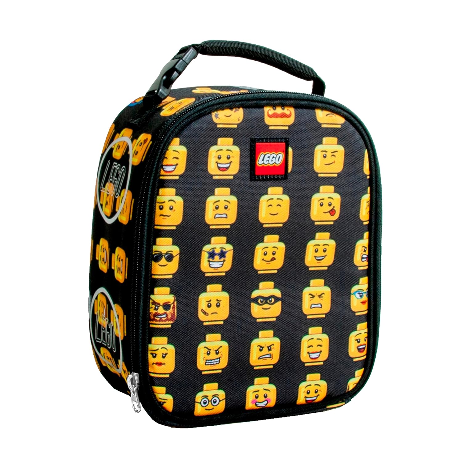LEGO Kids Heritage Classic Lunch Box Insulated Soft Reusable Lunch Bag Meal Container for Boys and Girls Perfect