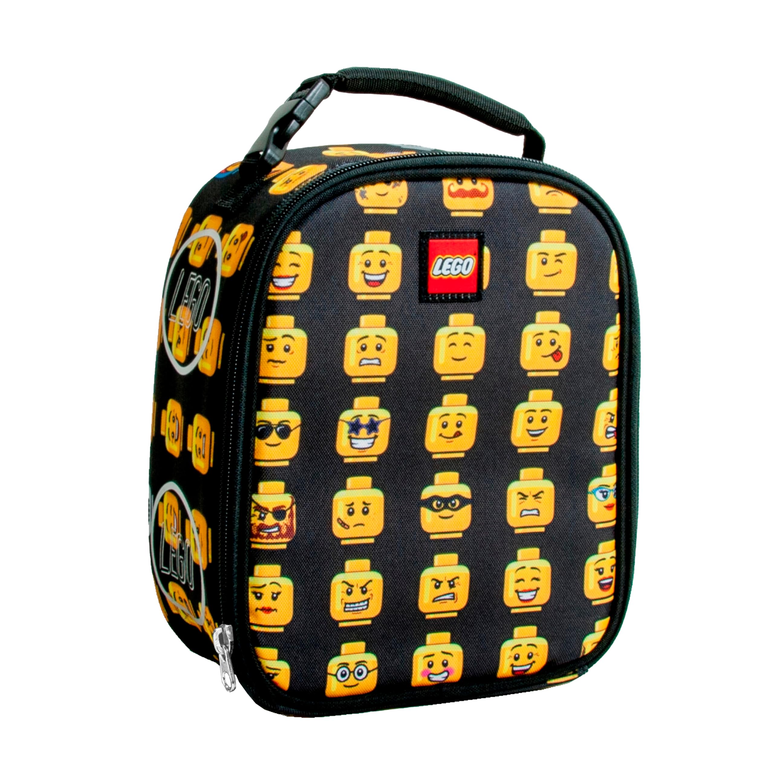 LEGO Kids Heritage Classic Lunch Box Insulated Soft Reusable Lunch Bag Meal Container for Boys and Girls Perfect
