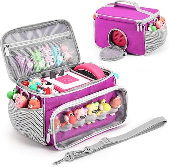 Portable Carrying Case Compatible with Toniebox Starter Set and Tonies Figures, Carrying Case for Toniebox Accessories