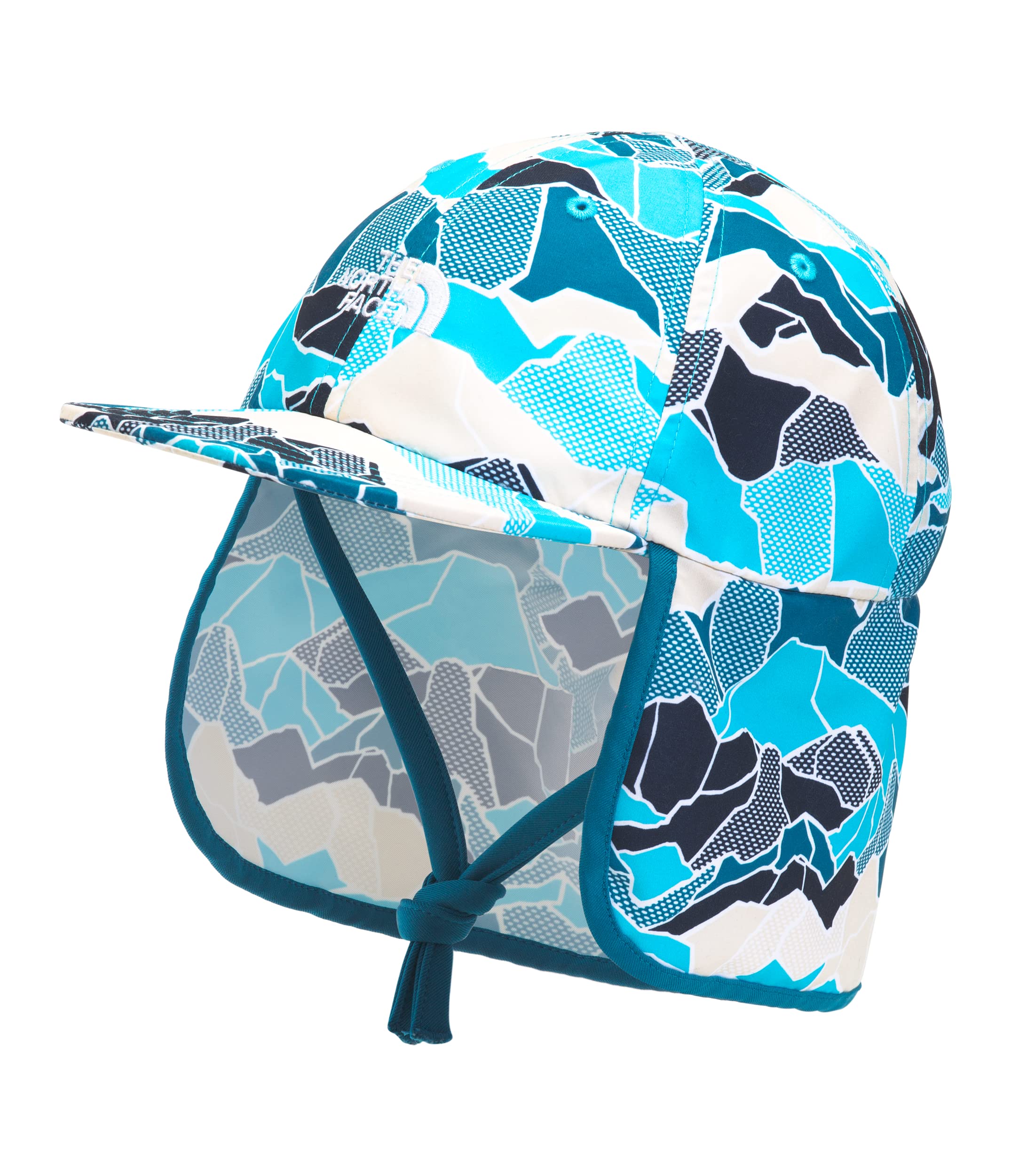 The North Face Class V Sun Buster (Infant/Toddler) Banff Blue Mountain Camo Print XXS