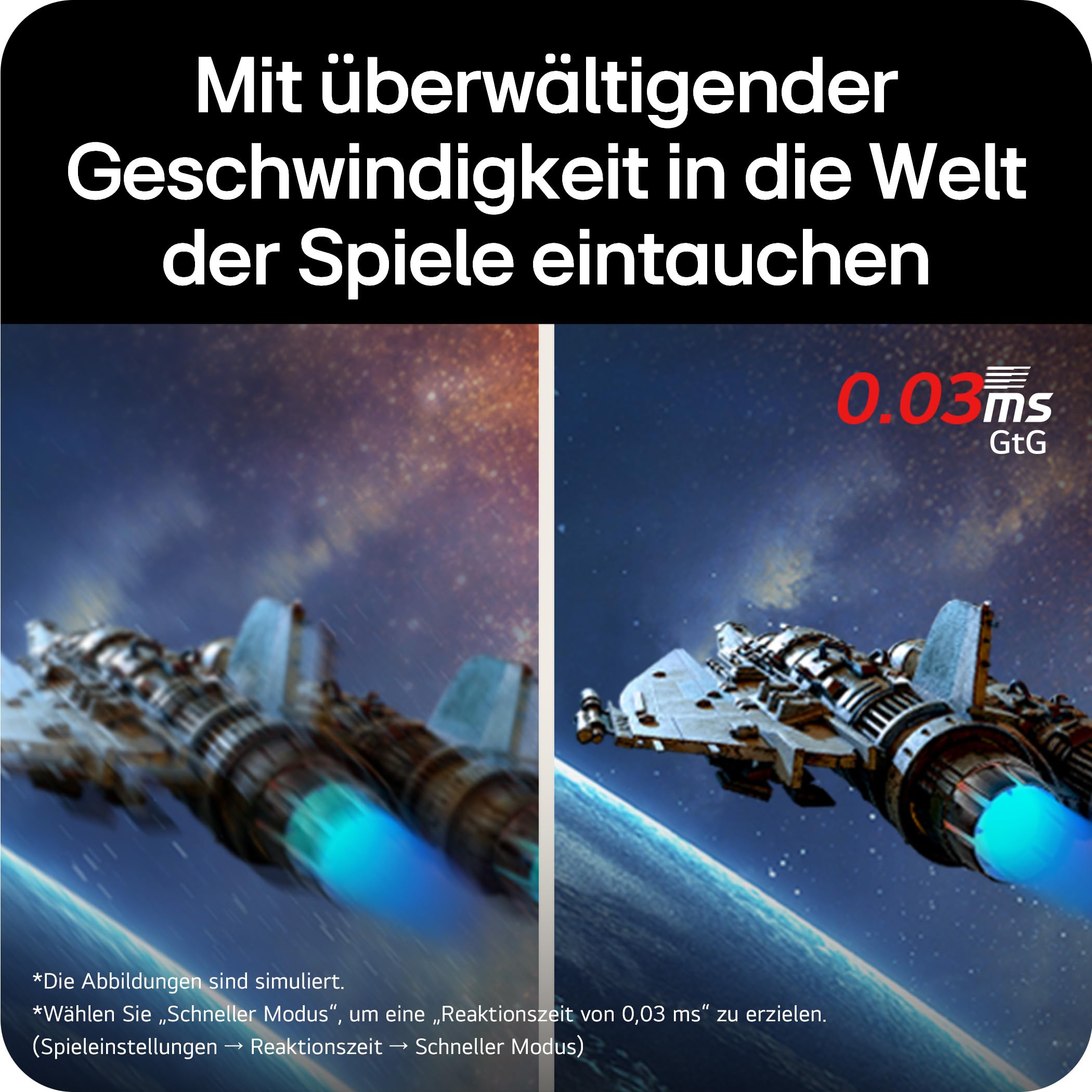 LG Ultragear™ 32GX870A-B 32 Zoll 4K UHD OLED Gaming-Monitor, 240Hz/480Hz, 0,03ms, DisplayHDR True Black 400, AMD FreeSync Premium Pro, 1x USB-C (90W), 2X HDMI 2.1, 1x DisplayPort 2.1, Schwarz