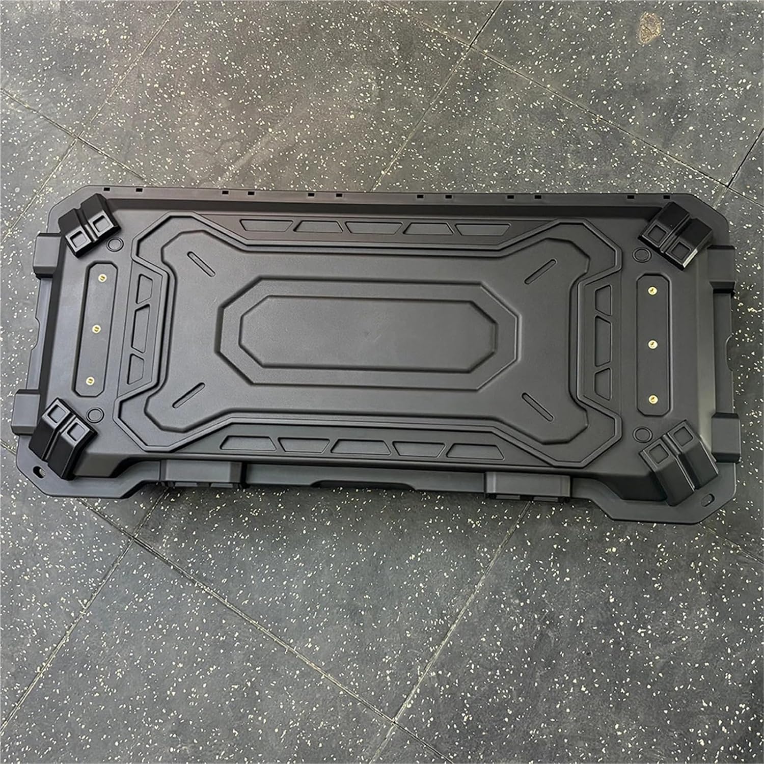 Universal Black 84L Rooftop Car Tent Box Roof Cargo Camping Tool Lockable Storage with Hard-Shell for Outdoor