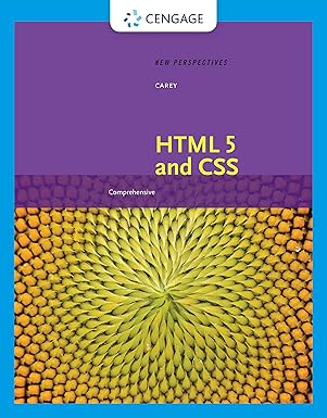 New Perspectives on HTML 5 and CSS: Comprehensive (MindTap Course List ...
