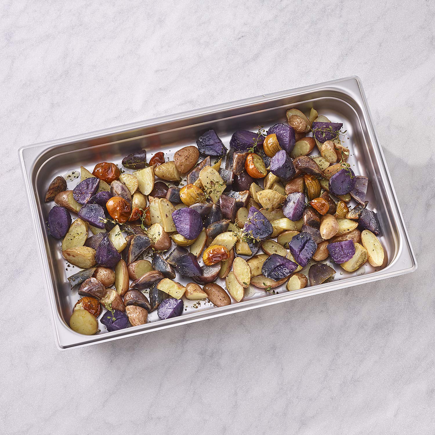 PADERNO 14102-06, Bacinella Serie Gastronorm in Acciaio Inox, 53X32,5 cm