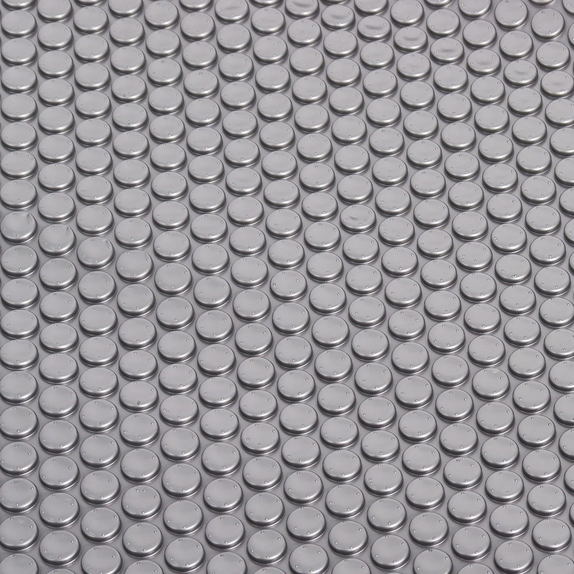 Hot Tub Bubble Blanket - 9 x 9 FT 16-Mil Spa Square Solar Pool Cover | Durable Floating Thermal Blanket for Heat Retention and Insulating (Gray)