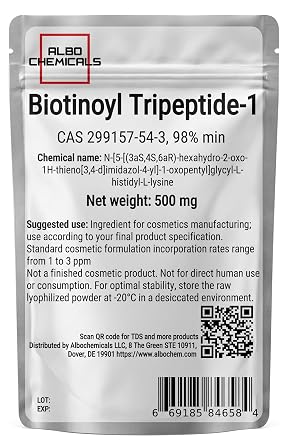 Biotinoyl Tripeptide-1 Biotinyl-GHK | CAS 299157-54-3 | 500 mg