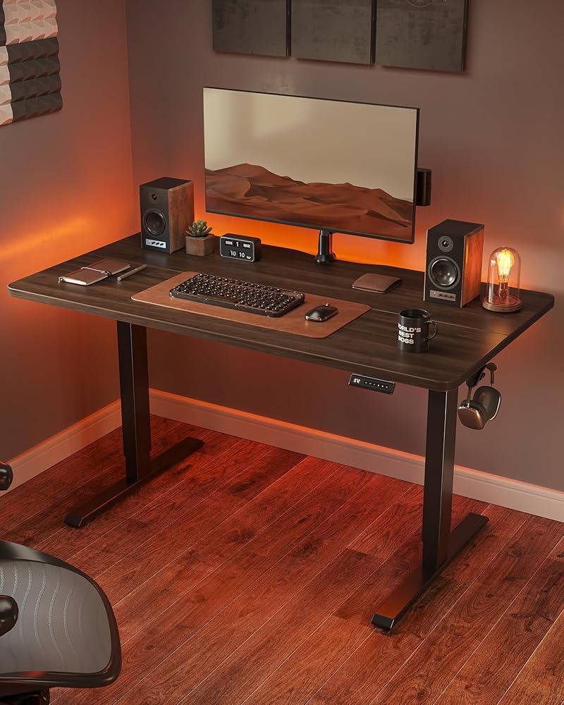 FEZIBO電動昇降式デスク スタンディングデスク 幅100cm Amazon | FEZIBO 電動 昇降デスク ロータイプ 幅100cm 奥行60cm 高さ48