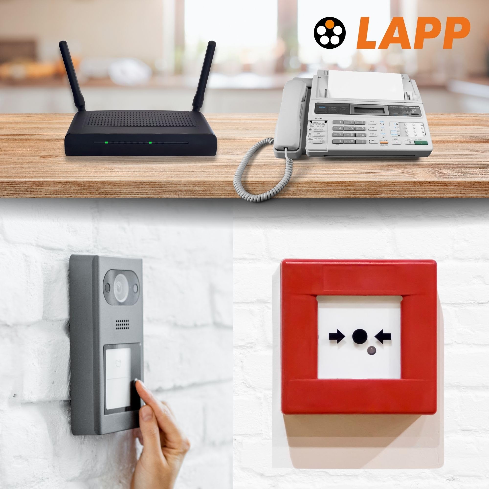 Lapp 100m Telefonkabel J-Y(ST) Y 4x2x0,6mm - Telefonleitung 8-Adrig