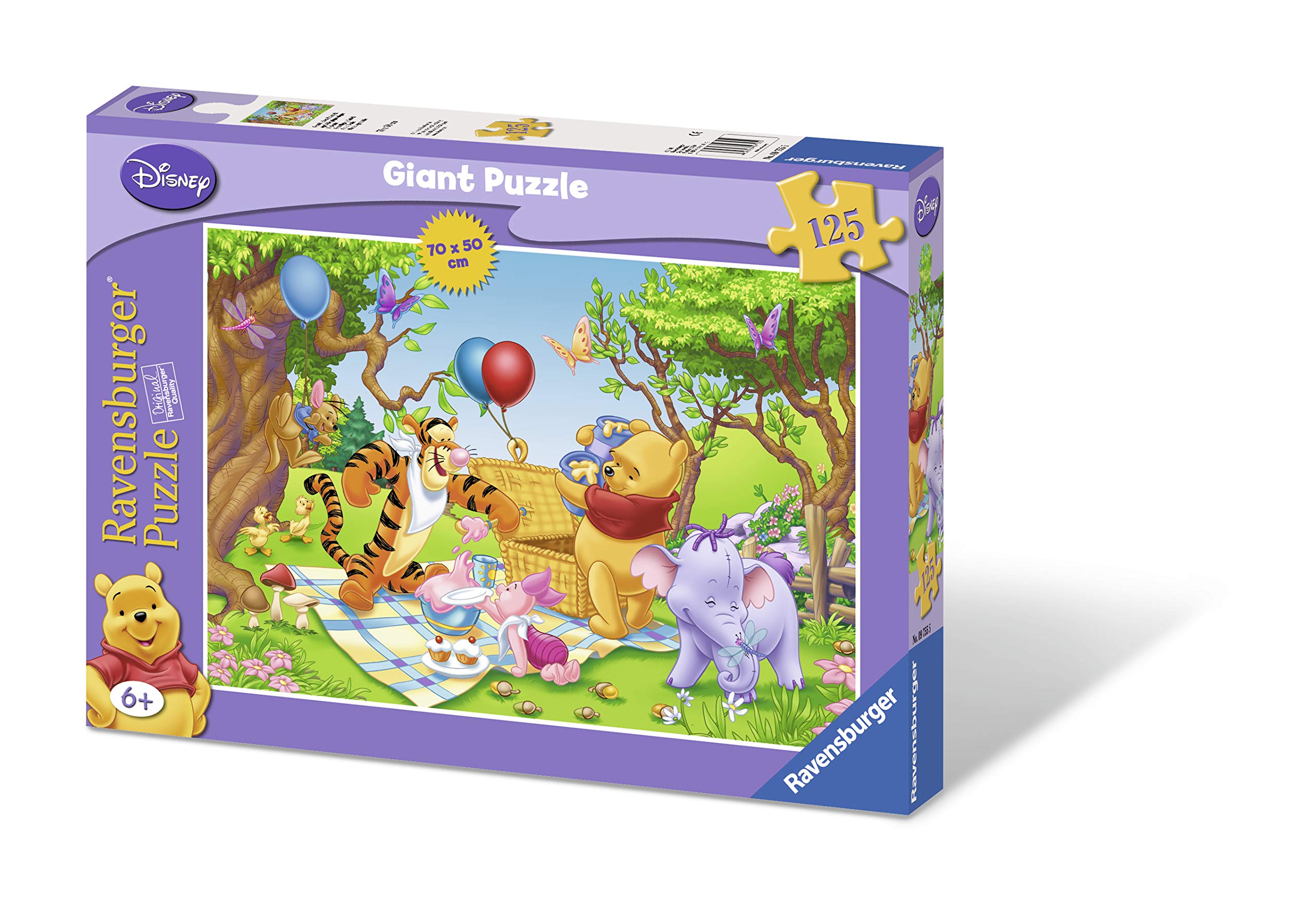 WINNIE THE POOH - Puzzle, 125 Piezas (Ravensburger 09755 5