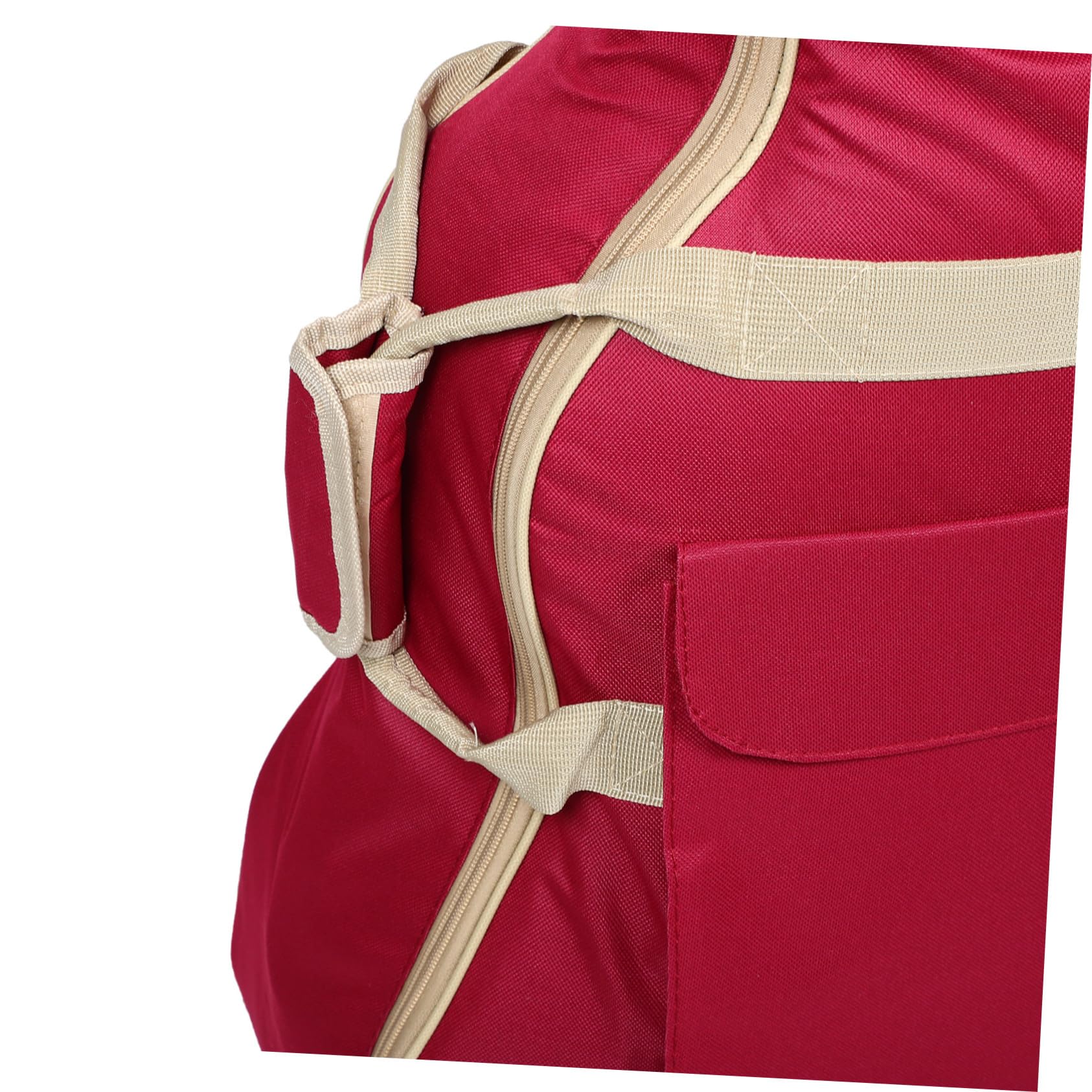 SUPVOX Borsa Chitarra Imbottita con Spessa Custodia in Oxford per Chitarra Acustica e con Tracolla e Tasche Multiple per Accessori