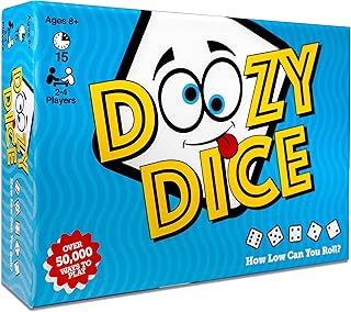 Doozy Dice - Addictive Dice Game of Strategy and Chance, Fast Paced Games for Families, Kids Card and Dice Game, Toy Gift for Boys & Girls, Teens & Adults