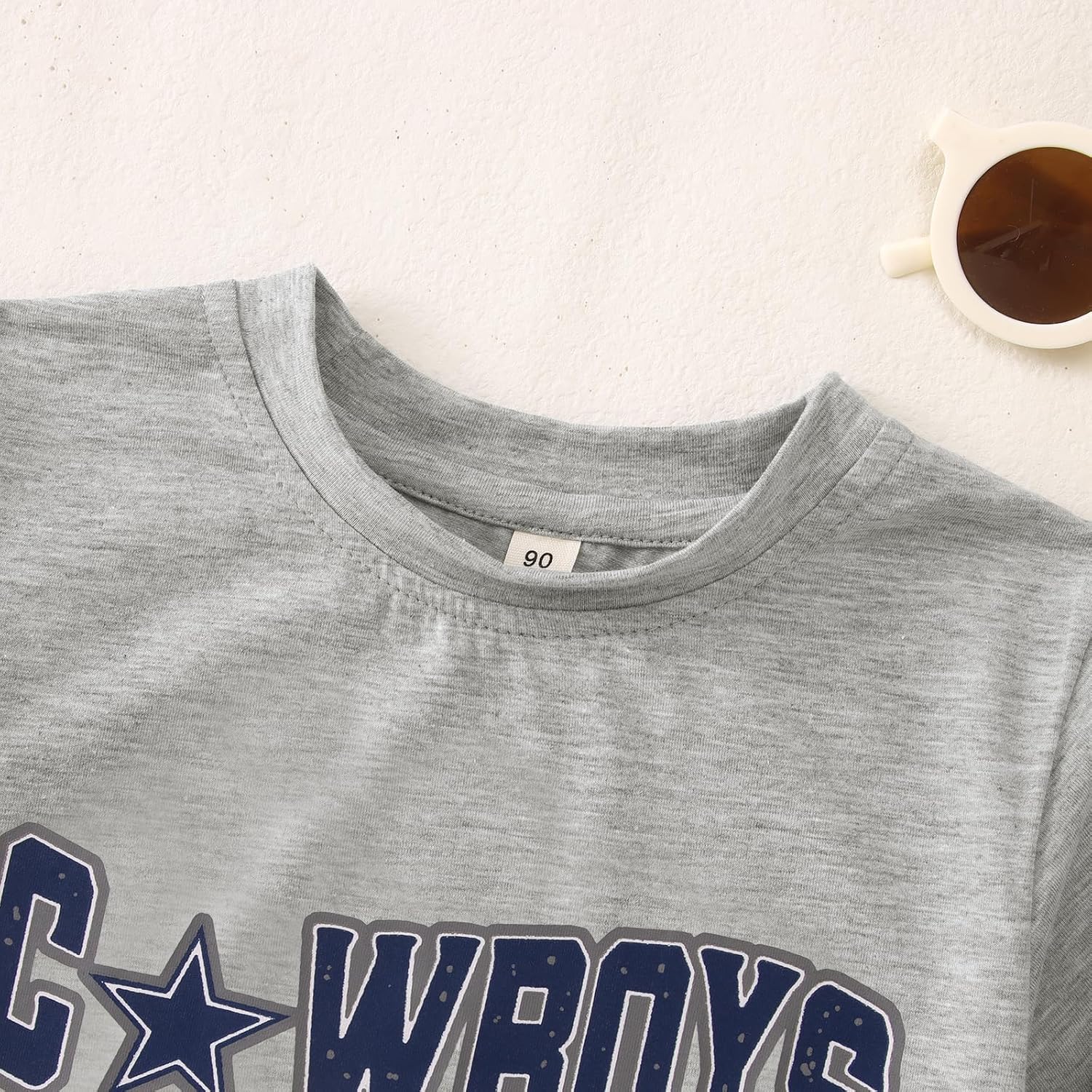 Football Shirt for Toddler Baby Boy Football Game Day T-Shirt Kids Funny Print Sports Fans Short Sleeve Tee Tops - Image 6