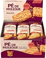 Banana Brasil - Barra Pé de Moleque Crocante De Amendoim - (com 16 unidades de 20g)